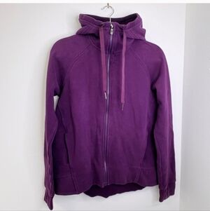 Lululemon Scuba Hoodie Full Zip – Size 8 – Plum – EUC
